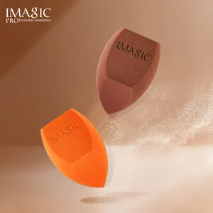 Éponge de maquillage de beauté multicolore sans latex avec logo personnalisé en gros mélangeur de maquillage pour poudre de fond de teint liquide