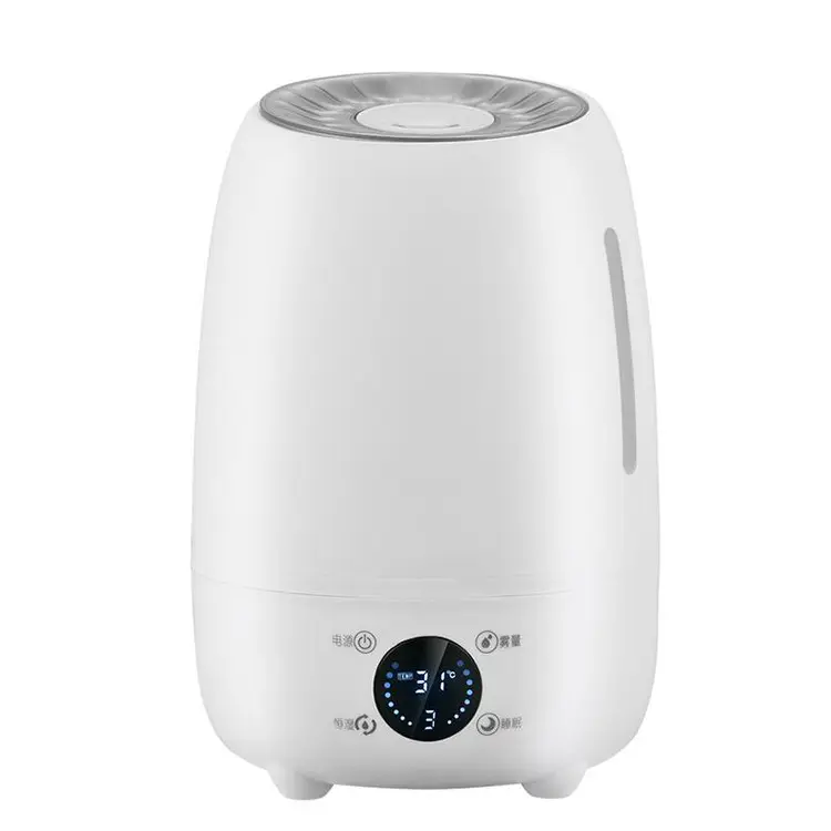 4.8L Kapasitas Penyemprot Air Humidifier dengan Filter Terbaik Humidifier untuk Kulit Kering Korean Air Humidifier dengan Layar