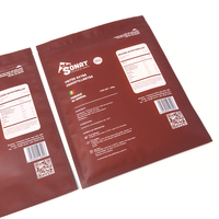 Sachet d'emballage personnalisé pour frites, scellé sur trois côtés, avec fermeture éclair, en plastique de qualité alimentaire, haute barrière, pour produits alimentaires