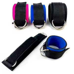 Correas de Tobillo Ajustables con Anillo en D para Máquina de Poleas, con Acolchado Suave y Cómodo, Bandas de Soporte para Fitness - Product Image 3