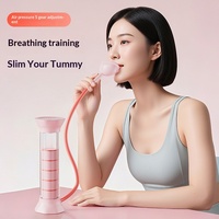 Appareil d'entraînement respiratoire abdominal pour la capacité vitale avec affichage numérique pour la course à pied