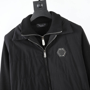 Giacca Casual da Uomo Plein con Cappuccio, Stile Semplice, Design con Cerniera, Calda - Product Image 5