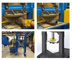 2025 High Efficiency Multifunctional Metal Cutting Machinery <b>Hydraulic</b> Catalytic Converter <b>Shear</b> Cutter for Sale - Product Image 2