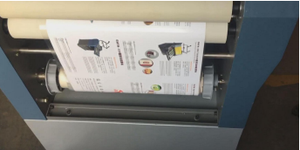 Гидравлический легкий полуавтоматический ламинатор цифровая печатная машина для ламинирования бумаги - Product Image 5