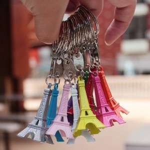 Llavero de la Torre Eiffel de Yu Mo, Miniatura Colorida de Plástico ABS, Decoraciones de Regalo - Product Image 2