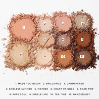Palette de fards à paupières de haute qualité sans cruauté et scintillant pour maquillage de marque privée OEM personnalisé pour créer votre propre marque de maquillage cosmétique Vegan