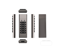Mot de passe de cryptage lecteur flash USB personnalisé en alliage de zinc USB3.0 protéger les fichiers disque flash USB