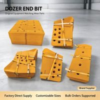 Pièces de rechange pour lame de bulldozer XCMG, embout de lame de bulldozer, pièces de rechange pour bulldozer XCMG TY160, pièces de rechange pour machines de construction