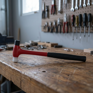 Marteau à tête en nylon remplaçable SUNTOOLS/STIPL Modèle 435A de haute qualité avec manche en métal, outils de fabrication de bijoux en gros - Product Image 4