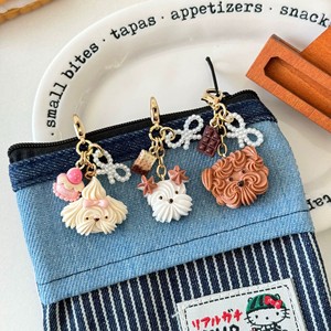 Llavero Personalizado CHENXI con Diseño de Cachorro, Borla y Colgante de Galletas, Anillo de Llavero Personalizado para Niñas - Product Image 2