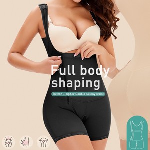 TOPMELON explosions plus size side zippers and breasted one-piece belly-lifting and <b>hip</b>-lifting body shaping clothes - Product Image 3