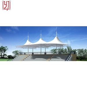 Structure de membrane de toiture de stade imperméable et ignifuge - Product Image 3