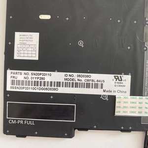 Clavier rétro-éclairé d'ordinateur portable en gros pour <span class=keywords><strong>Lenovo</strong></span> <span class=keywords><strong>Thinkpad</strong></span> T480S T490 T495 L380 L390 L480 <span class=keywords><strong>L490</strong></span> E480 01YP520 01YP280 - Product Image 3