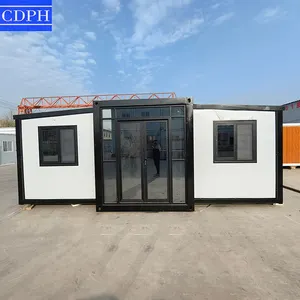 Sang trọng hiện đại Modular nhà tiền chế xây dựng bất động sản đúc sẵn dễ dàng Xây Dựng Nhà mở rộng gấp Tiny nhà