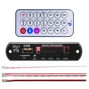 VIRE <strong>Bluetooth</strong> MP3 Player WMA Decoder Board Audio AUX <strong>Module</strong> 12V Hands-Free USB TF for Car - Product Image 6