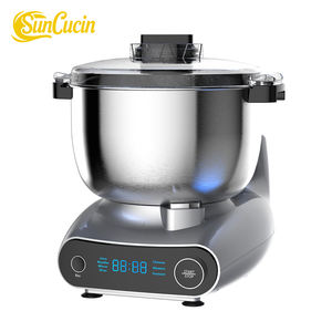 Mixer Elettrico 5-in-1 da 150W per Impastare, Frullare, Tritare Carne, Preparare Pasta, Affettare - 5L in Acciaio Inox, Pannello Touch, Facile da Pulire - Product Image 2