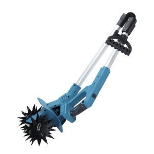 Litio coltivatore <span class=keywords><strong>da</strong></span> giardino Micro-motozappa aratro rotante <span class=keywords><strong>per</strong></span> il diserbo del terreno domestico aratura ricaricabile fioriera agricola - Product Image 4