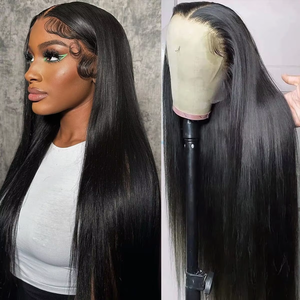 Peluca de encaje HD 13x6 de cabello virgen Remy vietnamita, 180 200 250, transparente, lisa, larga, de cabello humano, <span class=keywords><strong>en</strong></span> oferta - Product Image 5