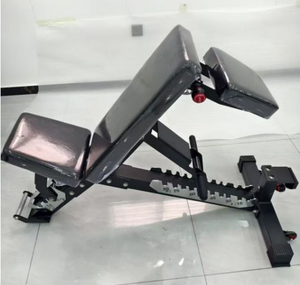 Professional Commercial Gym Workout <strong>Flat</strong> Weight <strong>Bench</strong> <strong>Incline</strong> <strong>Decline</strong> Dumbbell Sit up Adjustable <strong>Bench</strong> With Transport Wheels - Product Image 2