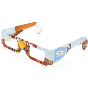 Lunettes 3D en carton biodégradable Beckon pour commandes en gros – Idéales pour soirées cinéma, promotions et salons professionnels - Product Image 3