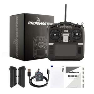 Nouvelle radio RadioMaster TX16S <span class=keywords><strong>MKII</strong></span> V4.0 16 canaux 2.4G <span class=keywords><strong>Mini</strong></span> émetteur avec gimbals à effet Hall ELRS 4-en-1 pour drones FPV de course - Product Image 6