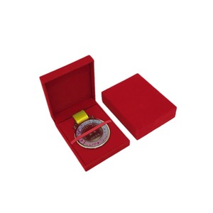 Caja de Medallas Personalizada al por Mayor, Caja de Presentación de Medallas y Monedas, Caja de Terciopelo para Colección - Product Image 1