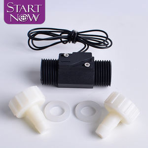 Threading tipo pompa conduttura sensore di flusso dell'acqua apparecchiature Laser magnetico segnale di plastica interruttore di flusso dell'acqua con ugelli acqua - Product Image 3