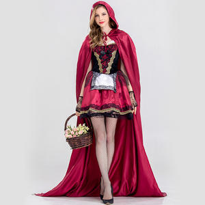 Costume de cosplay de Cendrillon - Ensemble de cape ornée de dentelle - Tenue de fête sur le thème des <span class=keywords><strong>contes</strong></span> de fées pour Halloween - Product Image 4