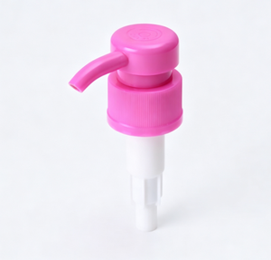 Échantillon Gratuit Pompe Distributrice de Lotion PP 4cc 30/415 Rose à Verrouillage Haut-Bas, Pompe à Vis Écologique et Durable pour Bouteilles Cosmétiques, Shampoing et Savon - Product Image 1