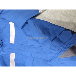 ชุดป้องกันไฟฟ้ากระชาก Arc Preventive Workwear ผ้าคลุมกันไฟเบอร์อะรามิดที่สวมใส่สบาย สำหรับอุตสาหกรรมยานยนต์ไฟฟ้า ชุดป้องกันอาร์คแฟลช - Product Image 3