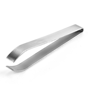 Pince à épiler en acier inoxydable pour poils de porc, pointe plate et inclinée, pour l'élimination des plumes de poulet et de canard, usage domestique - Product Image 3