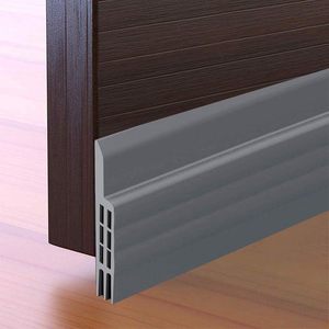 Joint d'étanchéité <span class=keywords><strong>de</strong></span> bas <span class=keywords><strong>de</strong></span> porte auto-adhésif <span class=keywords><strong>de</strong></span> haute qualité en TPE, coupe-froid et insonorisant pour économie d'énergie, pour maison et bureau - Product Image 4