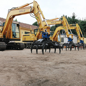 Rừng đăng nhập cẩu vật lộn-Thủy lực điều khiển, 360 độ xoay, cho mini máy xúc trong gỗ và đá nâng - Product Image 3