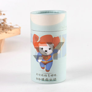 Papier cylindrique portable résistant à la pression à impression personnalisée écologique pour petits jouets stylos Notes autocollantes Puzzles <span class=keywords><strong>Tube</strong></span> en papier - Product Image 3