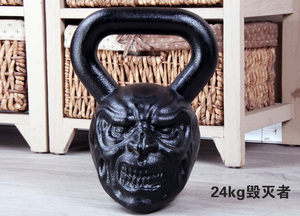 Equipo de gimnasio comercial, Kettlebell de cara de mono, Kettlebell de hierro fundido para <span class=keywords><strong>entrenamiento</strong></span> en casa, gran oferta - Product Image 6