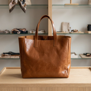 Pochette de soirée personnalisée en cuir véritable imperméable pour femme, avec fermeture éclair, bandoulière, durable, de la marque BS International - Product Image 1