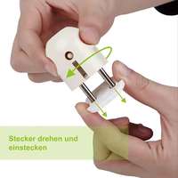 Housse de protection pour bébé UK Safety pour prise enfant Housse de protection pour prise de courant anti-électrique