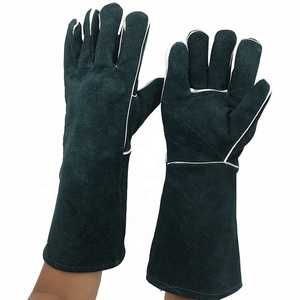 <span class=keywords><strong>Guantes</strong></span> de soldador de cuero de vaca de alta calidad, resistentes al calor, venta al por mayor, para el mercado de Sudáfrica - Product Image 4