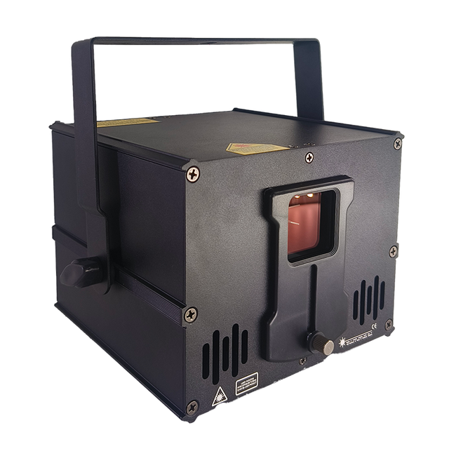 2W RGB Animation Laser Light Show ILDA+APP+DMX Control IP33 Rating Warranty Aluminum Alloy Construction for DJ Stage Lighting