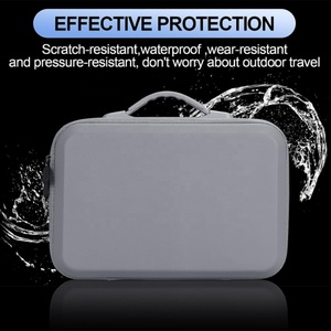 PU <b>Waterproof</b> EVA Portable <b>Storage</b> Bag, Battery Charging <b>Storage</b> <b>Box</b> for Mini 3 Pro Accessories Only Sell Case for Mini 2 Pr - Product Image 3