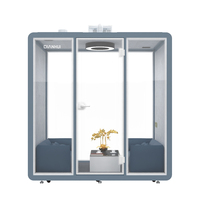 Cabine de bureau insonorisée de haute qualité pour le travail, studio d'isolation acoustique, cabine de travail insonorisée pour appels téléphoniques CE