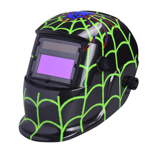 Cascos de soldadura de oscurecimiento automático, suministros de soldadura y soldadura con energía Solar, herramienta de soldador automático, 2 sensores, 110*90mm - Product Image 2