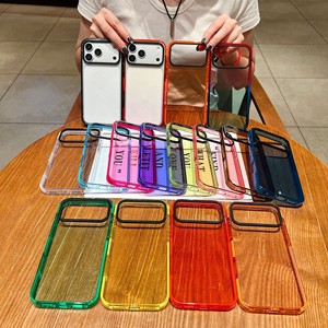 สำหรับ <span class=keywords><strong>iPhone</strong></span> 18 17 16 17PROMAX เคสโทรศัพท์มือถืออะคริลิคใสเคสป้องกันสีเจลลี่เรืองแสงในฤดูร้อน - Product Image 3