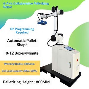Robot de Paletización Colaborativo Portátil de Seis Ejes, Línea de Manipulación de Cartones, Brazo Robótico, Paletización y Despaletización Automática - Product Image 2