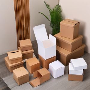 Carton recyclé de haute qualité avec logos personnalisables pour boîtes d'emballage auto-érectables pour cosmétiques et articles de première nécessité - Product Image 3