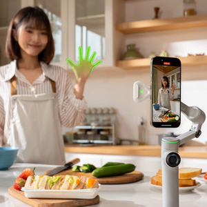 <span class=keywords><strong>Insta360</strong></span> <span class=keywords><strong>Flow</strong></span> 2 Pro, Rastreador con IA, Control por Gestos, Luz de Relleno, Soporte para Insta 360 Flow2 Pro, Accesorios Originales - Product Image 4