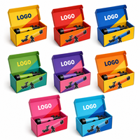 Boîte d'emballage personnalisée pour jouets vibrants, vente en gros, amusante, colorée, collectionnable, tendance, prix d'usine