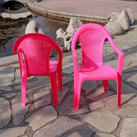 Chaise de jardin légère d'usine, fauteuil en plastique épais et robuste, chaise empilable en plastique pour événements et mariages