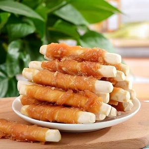 Snack per Cani all'Ingrosso: Bastoncini di Pollo al Latte per Razze Piccole, Senza Pelle, Morbidi, per Addestramento - Product Image 1