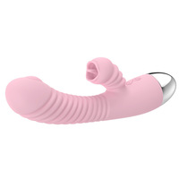 Femme Passion Vibromasseur ABS Silicone Adulte Sex Appeal Produits Stick-On Masturbateur Mâle pour Femmes